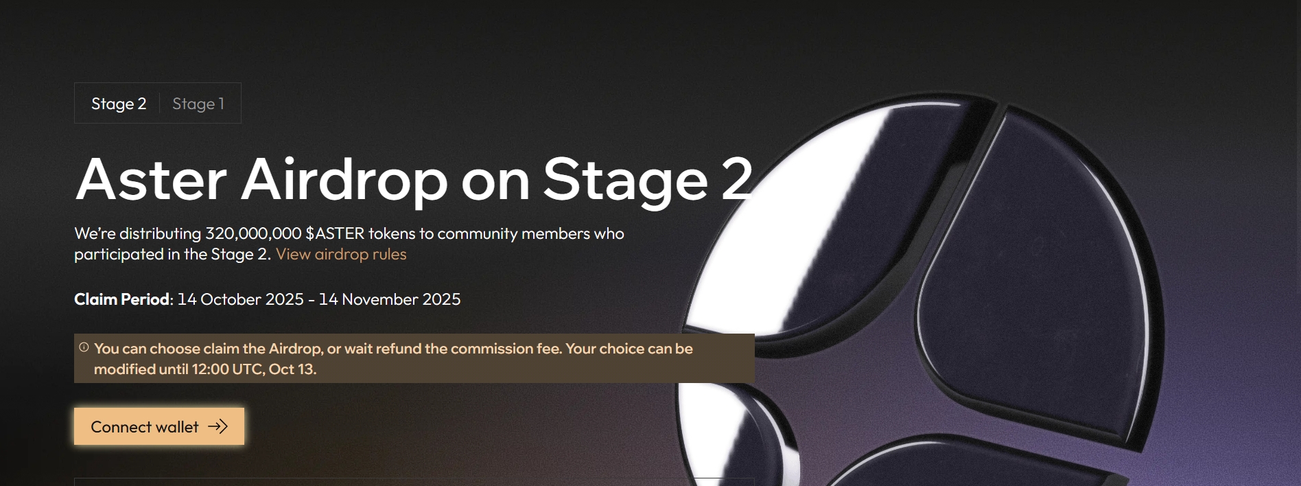 Aster Airdrop Background